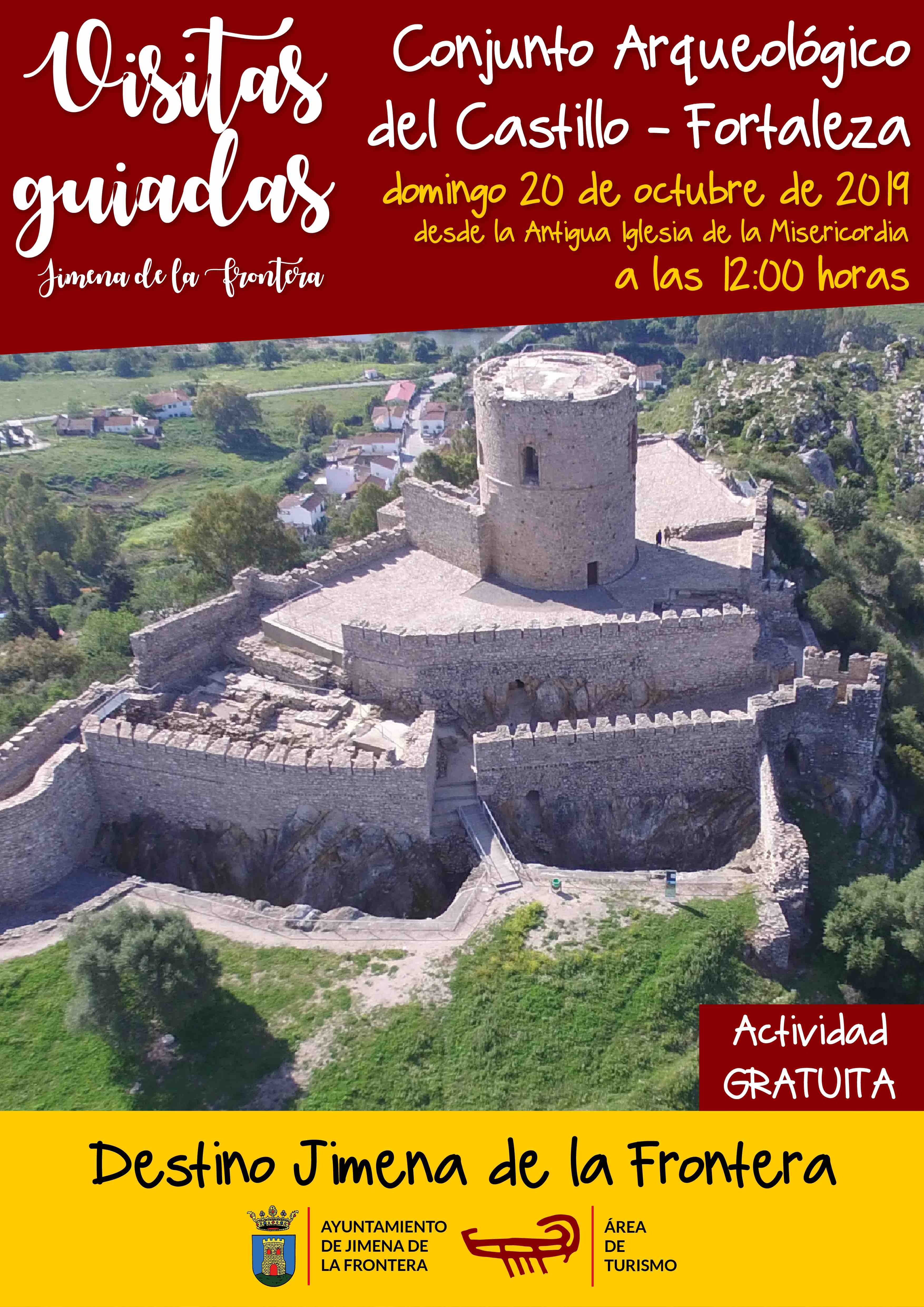 Turismo Prepara Dos Visitas Guiadas Gratuitas Por El Conjunto Del Castillo Fortaleza De Jimena De La Frontera El 19 Y 20 De Octubre De 2019